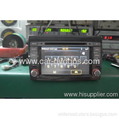 Fiat Bravo Dvd Navigation Radio Tv Bt Ipod Steering Wheel Control Blue&amp;me 